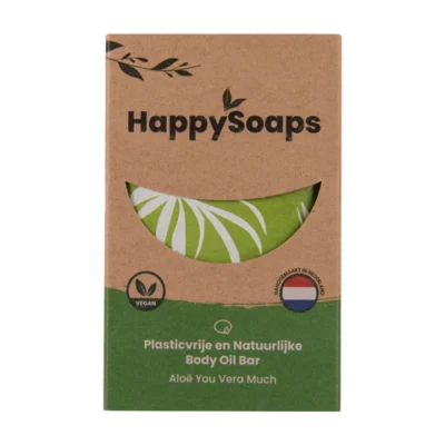 HappySoaps Body Oil Bar Aloë You Vera Much