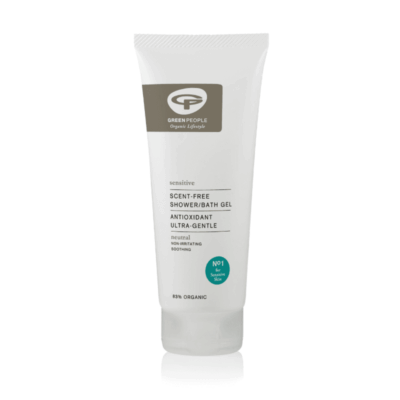 Green People Geurvrije Douchegel | Green People Parfumvrije Shower Gel | Natuurlijke douchegel zonder parfum & geur van Green People, speciaal voor de gevoelige huid | Voor bad en douchen