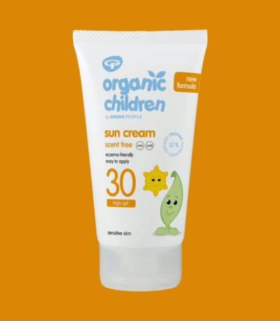 Green People Organic Children Sun Cream SPF30 - Scent Free