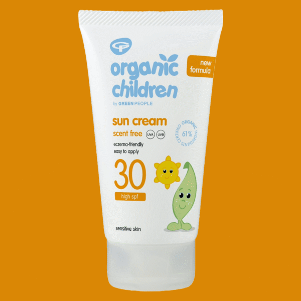 Green People Organic Children Sun Cream SPF30 - Scent Free