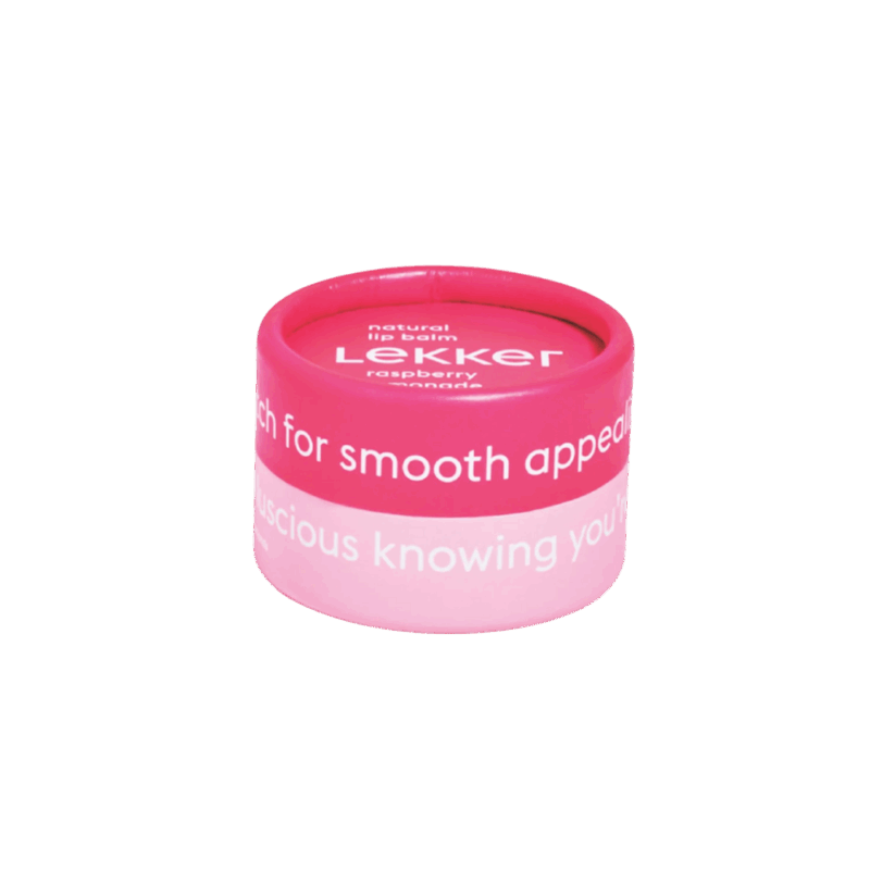 The LEKKER Company Lippenbalsem Raspberry Lemonade is een allergeenvrije deodorant zonder zuiveringszout, voor de meest gevoelige oksels. LEKKER FIJN!