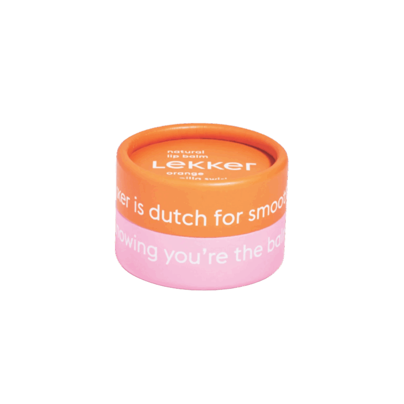 The LEKKER Company Lippenbalsem Orange Vanilla Swirl is een allergeenvrije deodorant zonder zuiveringszout, voor de meest gevoelige oksels. LEKKER FIJN!