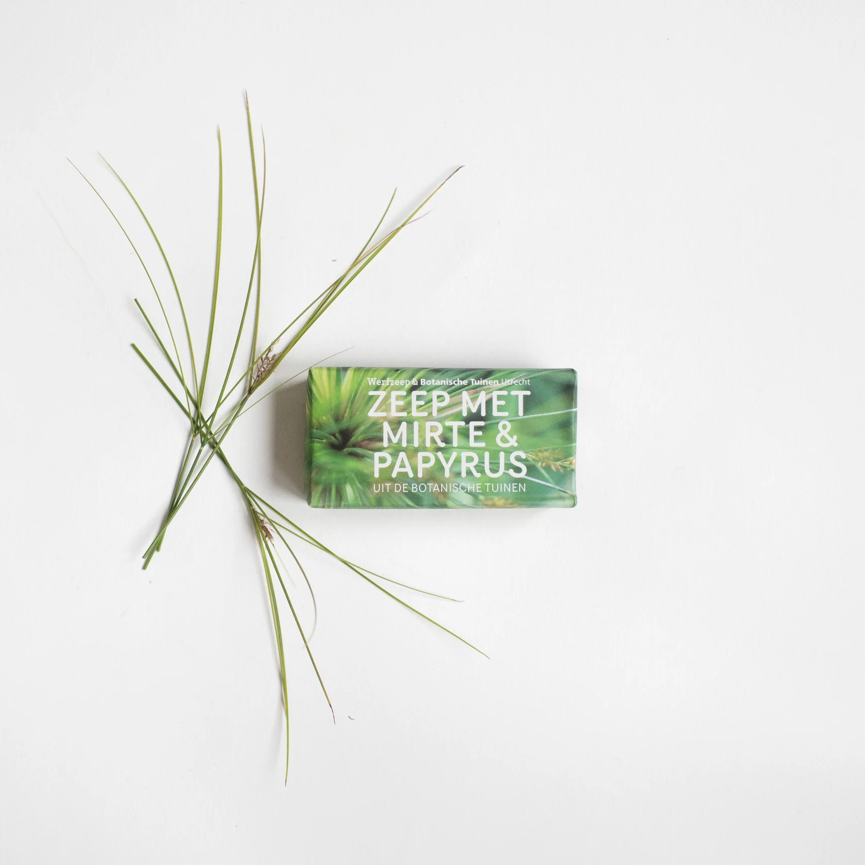 Werfzeep Botanische Tuinenzeep I Mirte & Papyrus