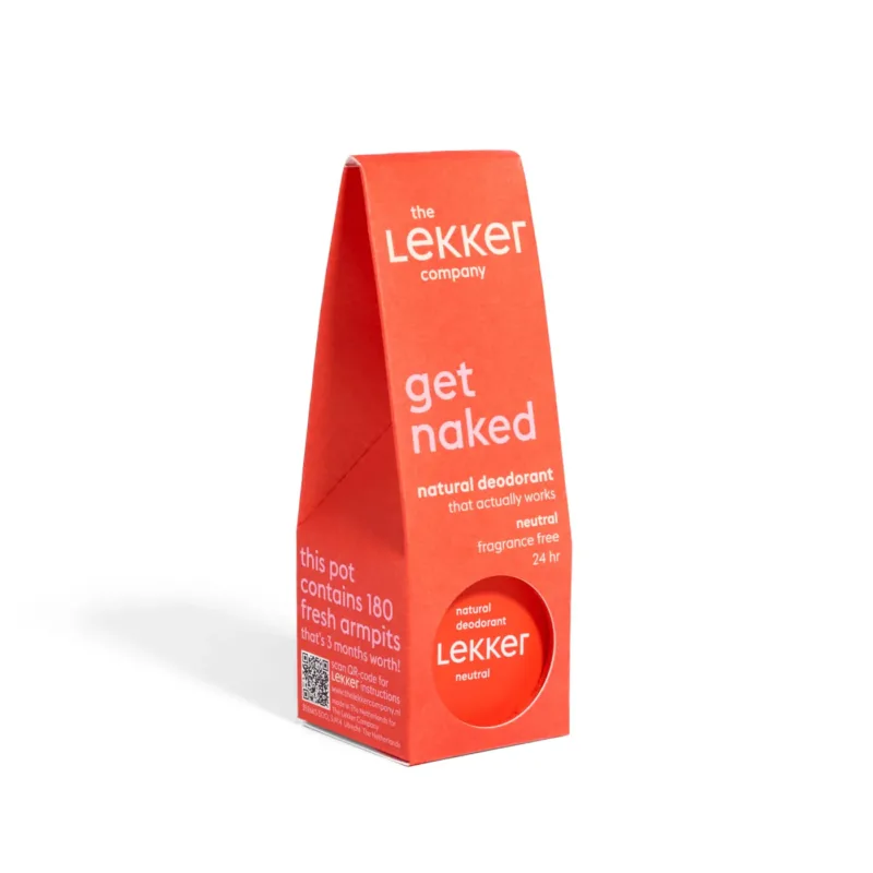 The LEKKER Company Deodorant Neutraal | Get Naked | Natuurlijke deodorant