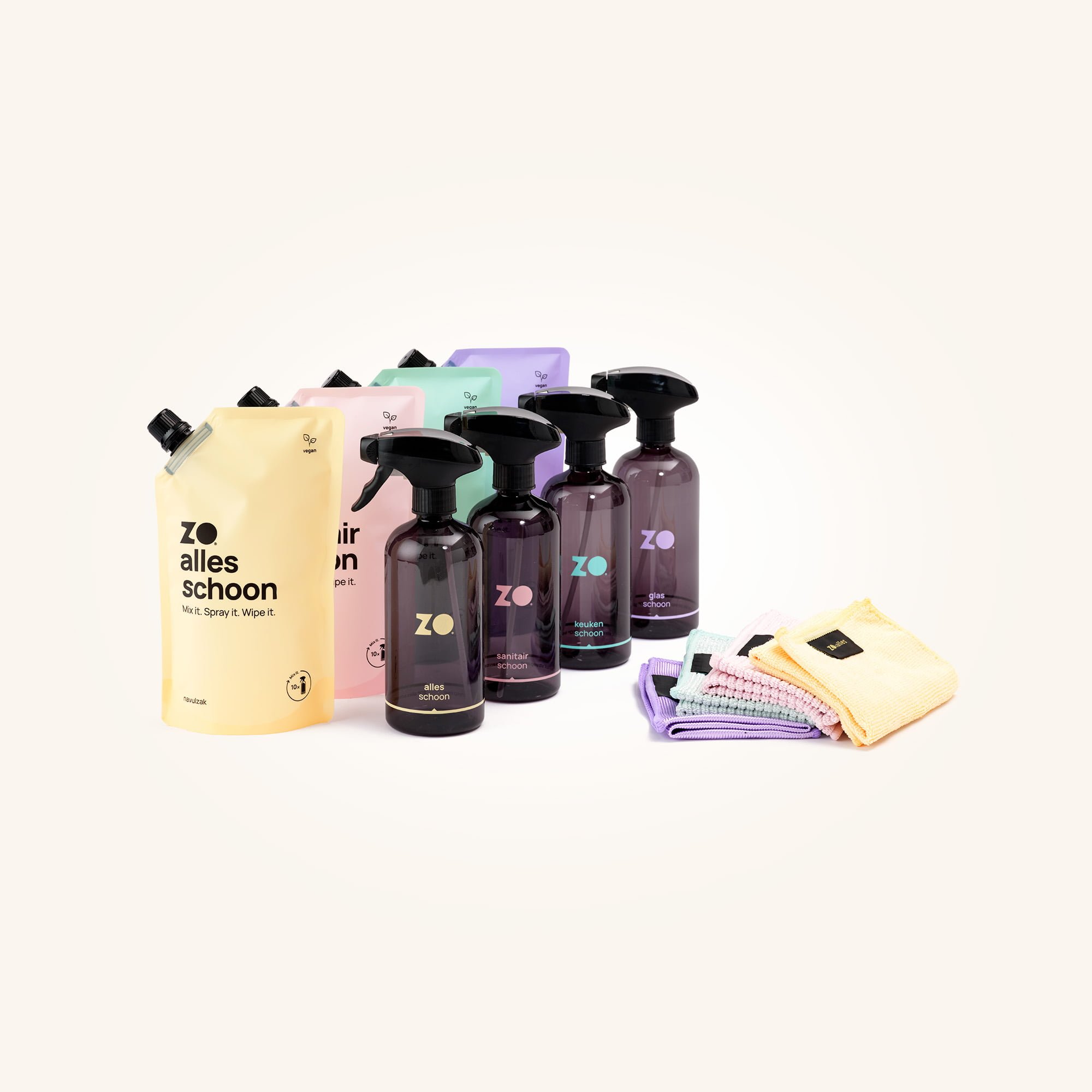 ZO Schoon 4-in-1 startpakket