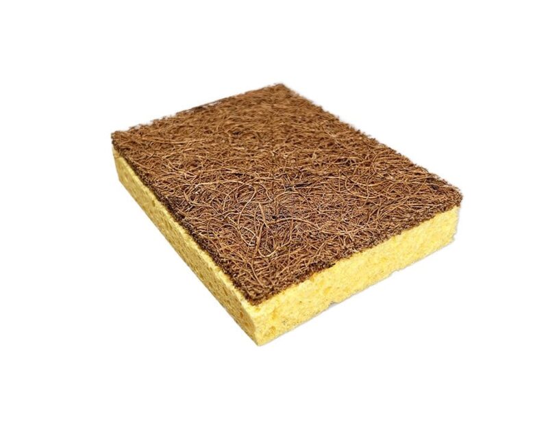 Ecoluba Schuurspons Kokos en Cellulose Rechthoek