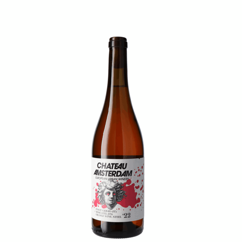 Chateau Amsterdam Pinot Grigio (IT) + Moscatel (ES) '22 - Afbeelding 2