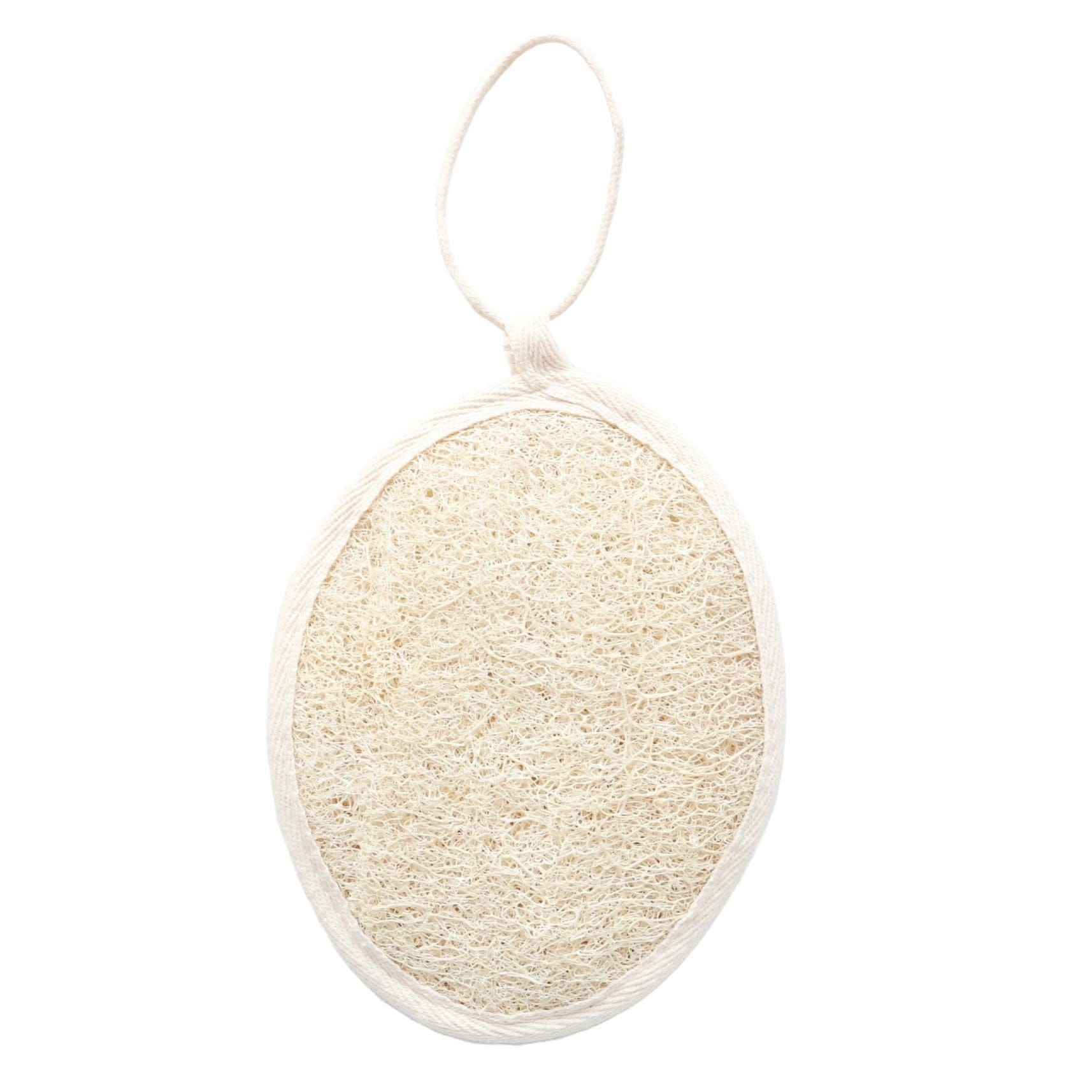 Loofah pad sponge made of natural plant and with a rope to hang on the shower - Beewise Loofah Spons Pad
