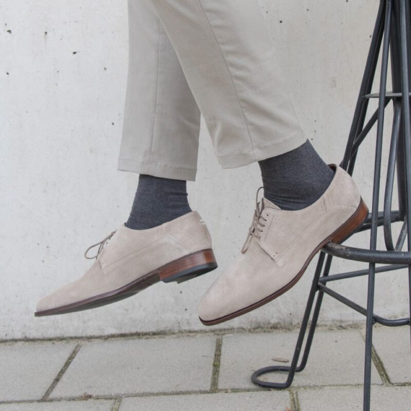 Qnoop Solid Socks Dark Grey - Afbeelding 2