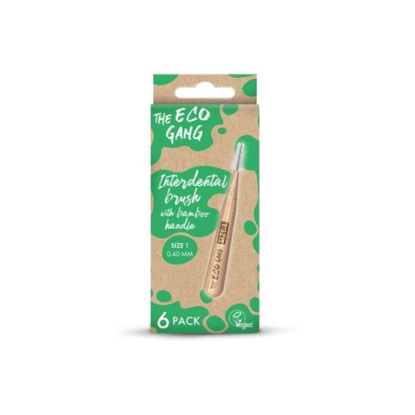 The Eco Gang Interdentale Borstel Bamboe 6st
