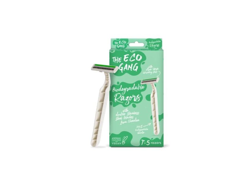 The Eco Gang Biologisch Afbreekbare Scheermesjes 30st.