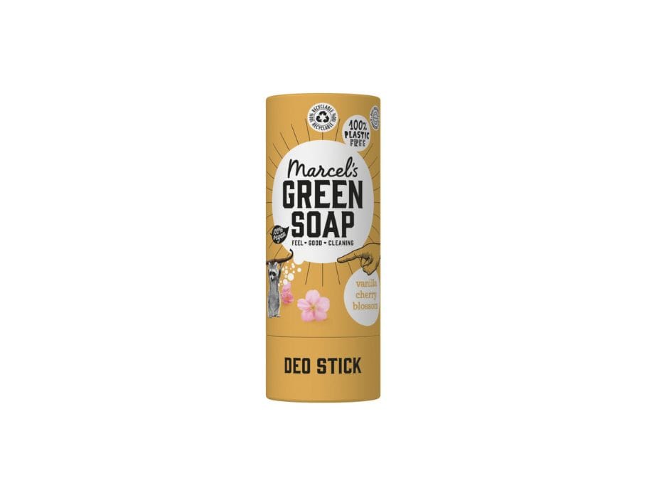 Marcel's Green Soap Deo Stick Vanille en Kersenbloesem | Natuurlijke deodorant stick
