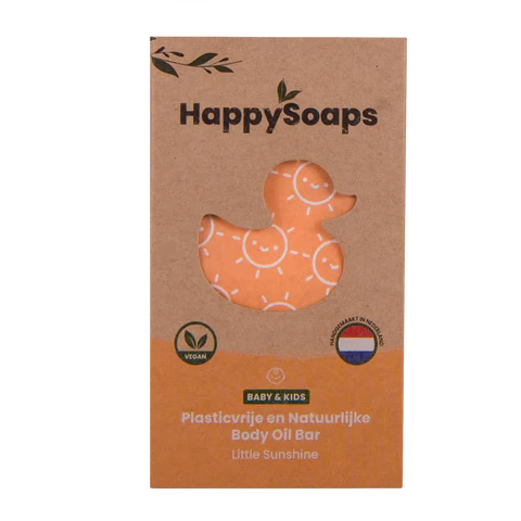 HappySoaps Baby Kids Body Oil Bar Little Sunshine