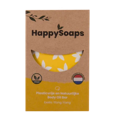 HappySoaps Body Oil Bar Exotic Ylang Ylang