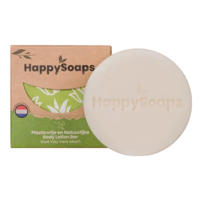 HappySoaps Body Lotion Bar Aloë You Vera Much