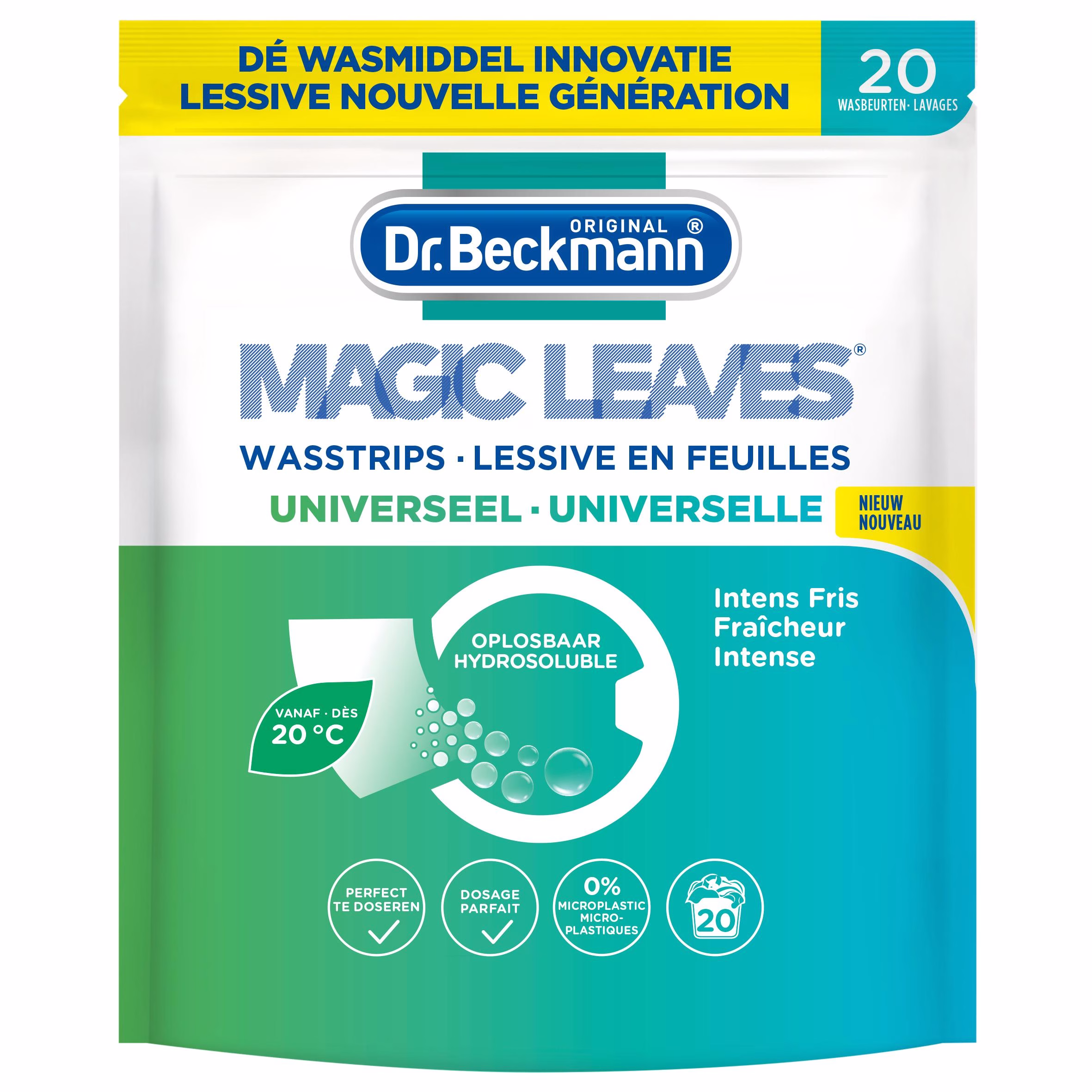 Dr. Beckmann Magic Leaves Wasstrips Universeel