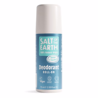 Salt of the Earth Oceaan en Kokosnoot Natuurlijke Deodorant Roll-On | Ervaar betrouwbare bescherming, de hele dag door | Oceaan en Kokosnoot | Natuurlijk