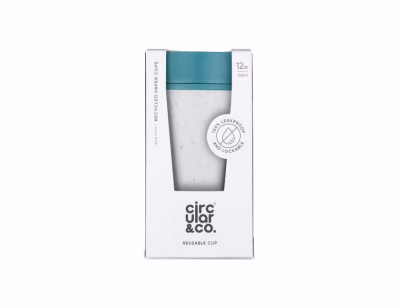 Circular&Co. Koffiebeker Circular Cup 340ml | De Circular Cup is 's werelds eerste duurzame herbruikbare to go beker gemaakt van gerecyclede koffiebekers!