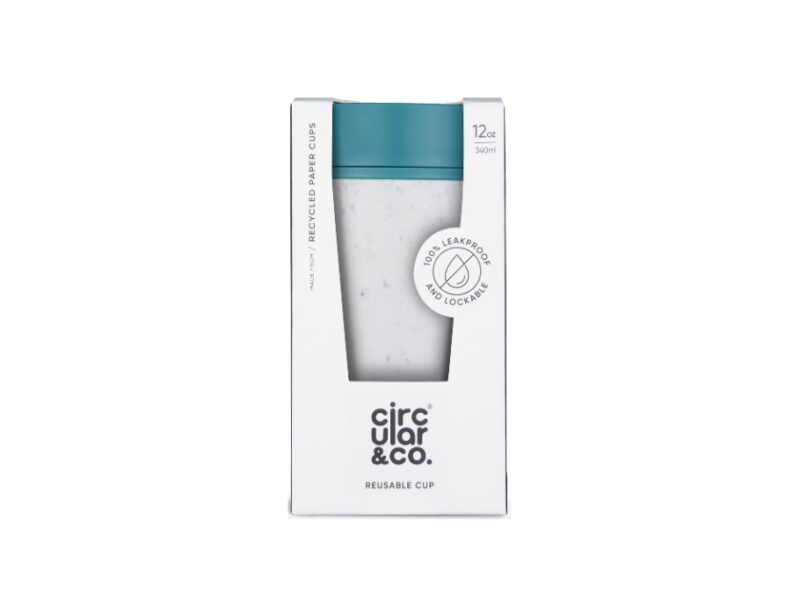 Circular&Co. Koffiebeker Circular Cup 340ml | De Circular Cup is 's werelds eerste duurzame herbruikbare to go beker gemaakt van gerecyclede koffiebekers!