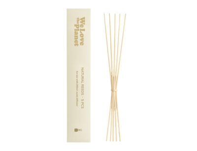 Deze geurstokjes passen perfect bij de 100ml en 250ml diffusers van We Love The Planet | De 100% natuurlijke geurolie in de diffuser goed verspreid wordt | Voor 250ml