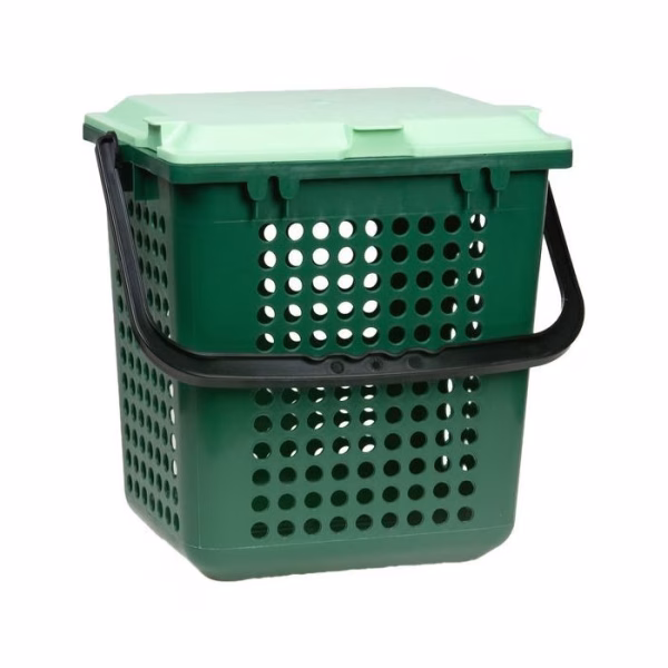 Biomat GFT Containers 7L | De geurloze compost emmer met super ventilatie | Wist je dat je wel tot 30% meer gft-afval kunt verwerken door een container?