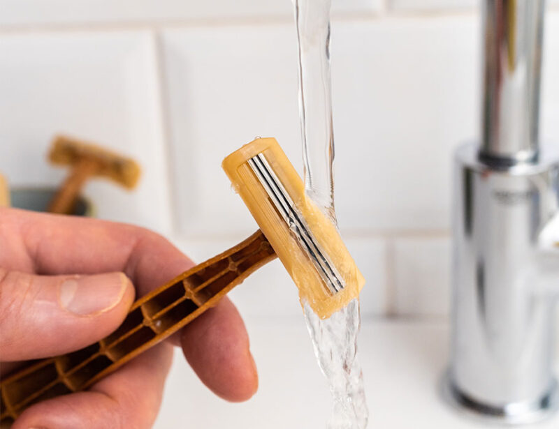 Bamboovement Scheermesjes Biocomposiet 5 stuks | Duurzame scheermesjes gemaakt van biocomposiet. Dit is een materiaal wordt gemaakt van restproducten!