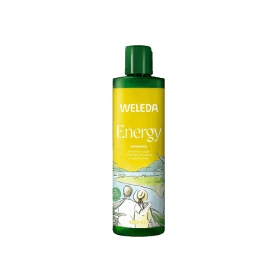 Ervaar de kracht van natuurlijke energie met Weleda Energy Douchecrème Gember. Met de verkwikkende geur van gember, citroengras en cederhout!