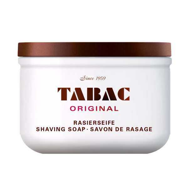 TABAC ORIGINAL Shaving Soap in een potje is een belangrijk onderdeel van het mannelijke natscheerritueel | Dé perfecte voorbereiding op het scheren!