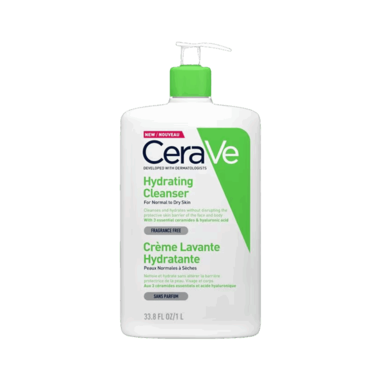 Reinig je huid grondig en mild met CeraVe Hydraterende Cleanser 1000ml. Deze grote navulflacon is speciaal ontwikkeld om vuil, make-up en overtollig talg effectief te verwijderen, terwijl de huidbarrière wordt beschermd. Verrijkt met ceramiden en hyaluronzuur voor een zachte, gehydrateerde huid. Ideaal voor dagelijks gebruik en voor het navullen van kleinere flessen.