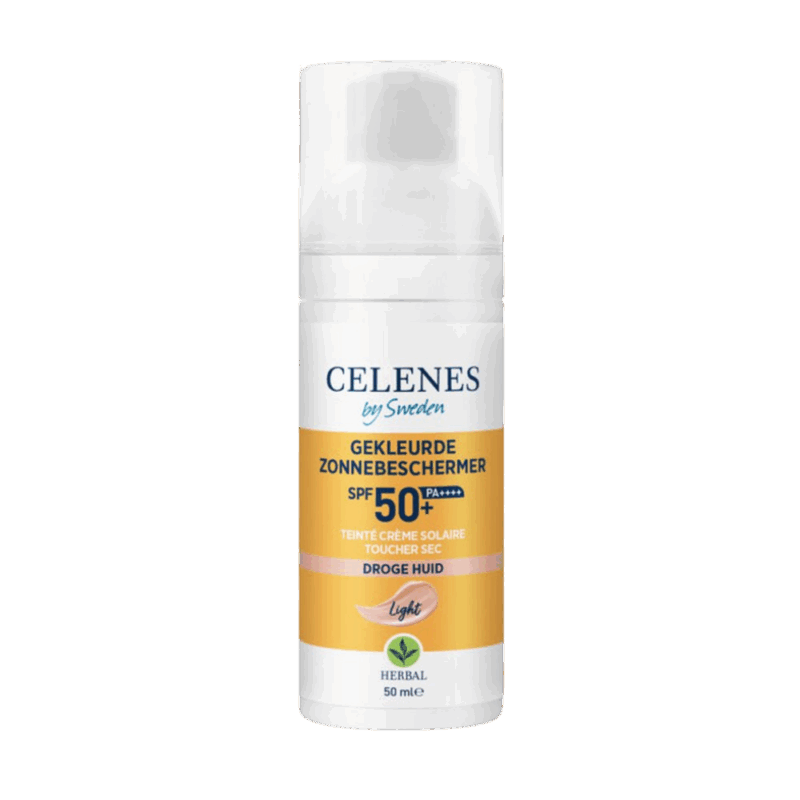 Bescherm je huid effectief tegen de zon én geef een lichte tint met Celenes Herbal Sunscreen Dry Touch Fluid Tinted Light SPF 50 50ml. Deze lichte, snel absorberende zonnebescherming biedt brede bescherming tegen UVA- en UVB-stralen en geeft een natuurlijke, subtiele dekking. Verrijkt met plantaardige ingrediënten die de huid kalmeren en hydrateren, ideaal voor dagelijks gebruik.