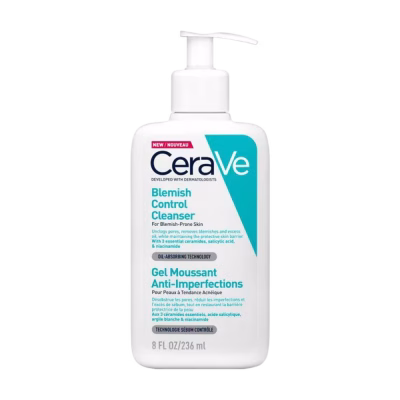 Reinig je huid grondig en effectief met CeraVe Acne Reinigingsgel 236ml of 473ml. Deze gel is speciaal ontwikkeld voor een huid die vatbaar is voor acne en helpt overtollig talg, vuil en onzuiverheden te verwijderen zonder de huidbarrière te beschadigen!