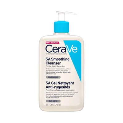 Zorg voor een gladde, zachte huid met de CeraVe SA Anti-Ruwe Huid Reiniger 236ml of 473ml. Deze exfoliërende cleanser is speciaal ontwikkeld voor de droge, ruwe of hobbelige huid en verwijdert zachtjes dode huidcellen zonder de huid te irriteren. Verrijkt met salicylzuur, ceramiden en hyaluronzuur helpt het de huidtextuur te verbeteren en de natuurlijke huidbarrière te herstellen. | 473ml