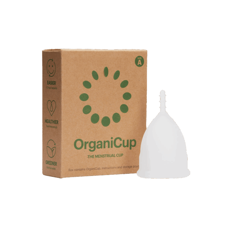 Ervaar comfortabele, duurzame menstruatiebescherming met de AllMatters (OrganiCup) Menstruatiecup Maat A. Deze menstruatiecup is gemaakt van zacht, medisch siliconenmateriaal en biedt een veilig, herbruikbaar alternatief voor wegwerpproducten. Ideaal voor vrouwen met een lichte menstruatie of voor wie nieuw is met menstruatiecups.