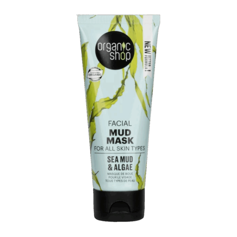 Verzorg en reinig je huid diep met het Organic Shop Gezichtsmudmasker – Alle Huidtypes – Zeemud & Algen 75ml. Dit natuurlijke moddermasker absorbeert onzuiverheden, overtollig talg en geeft de huid een verfrissende boost. Algenextracten ondersteunen de huid en zorgen voor een stralende en gezonde teint.