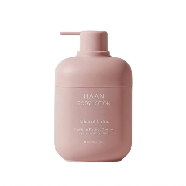 Deze bodylotion hydrateert intensief, voedt de huid en laat een subtiele, frisse lotusgeur achter. Verwen je huid met de HAAN Bodylotion Tales of Lotus (250 ml). Dankzij de lichte, niet-vette formule trekt de lotion snel in en maakt je huid zacht en soepel.