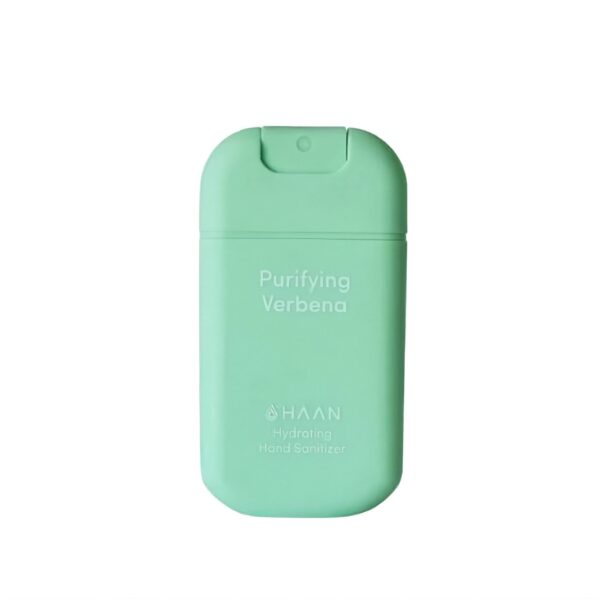 Deze compacte handspray reinigt de handen mild en laat een verkwikkende, citrusachtige verbena-geur achter. Verfris en reinig je handen onderweg met de HAAN Handspray Purifying Verbena (30 ml). Perfect voor onderweg of wanneer je snel je handen wilt opfrissen zonder water.