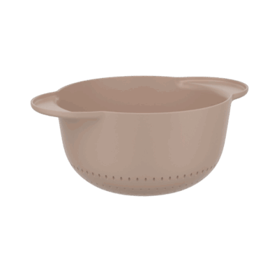 De Mepal Vergiet Chef It is ideaal voor het eenvoudig en veilig wassen van groenten, fruit, pasta of andere ingrediënten. Dankzij het stevige ontwerp kun je water gemakkelijk afgieten zonder morsen. Verkrijgbaar in drie stijlvolle kleuren: Chalk