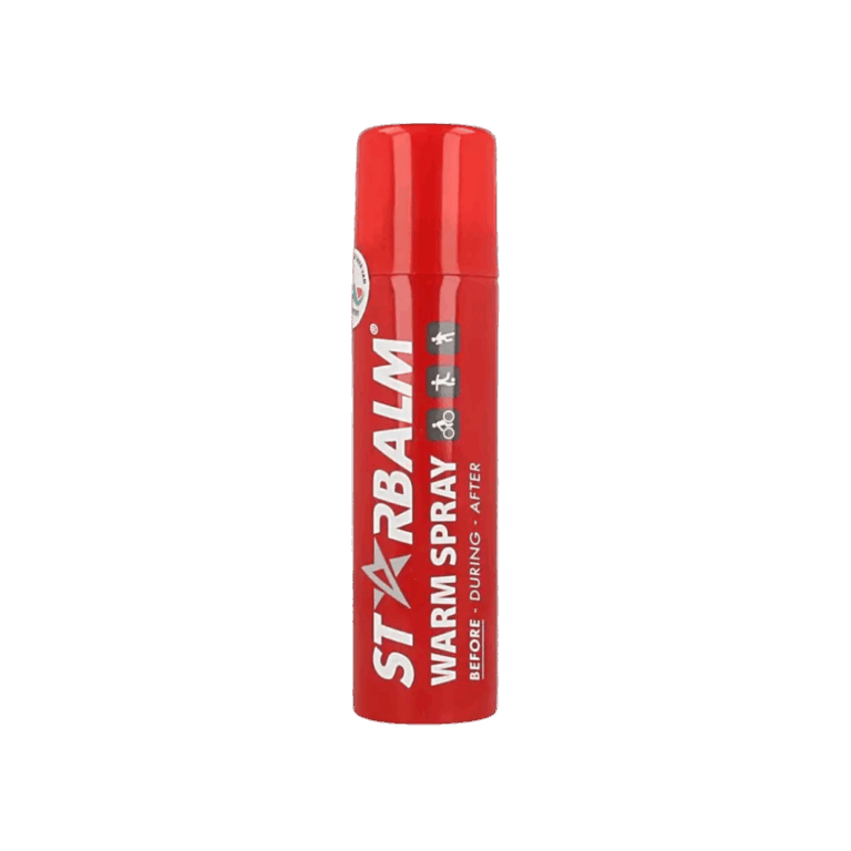 De Starbalm Muscle Spray 150ml is een verfrissende en effectief werkende spray voor het verlichten van spierpijn, stijfheid en vermoeide spieren. Ideaal na sport, inspanning of een lange dag staan of zitten. Dankzij de handige sprayverpakking is de toepassing eenvoudig, snel en hygiënisch, voor een direct verkoelend en ontspannend effect.