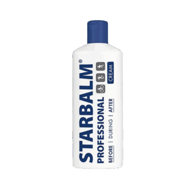Starbalm Professional Massagecrème Blauw 500ml biedt verkoelende ontspanning voor vermoeide en gespannen spieren. Ideaal voor sporters of na inspanning, helpt de crème spierpijn te verlichten en bevordert het herstel.