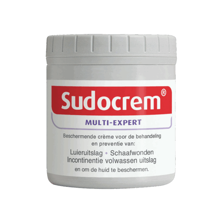 Sudocrem Multi Expert Crème is een veelzijdige verzorgende crème die helpt bij het kalmeren en beschermen van de huid. Ideaal voor baby’s, kinderen en volwassenen bij huidirritaties zoals luieruitslag, kleine wondjes, schrammen, roodheid of droge plekjes. De crème ondersteunt het herstel van de huid en biedt langdurige bescherming tegen externe invloeden. Verkrijgbaar in vijf handige formaten: 30 g, 60 g, 125 g, 250 g en 400 g.