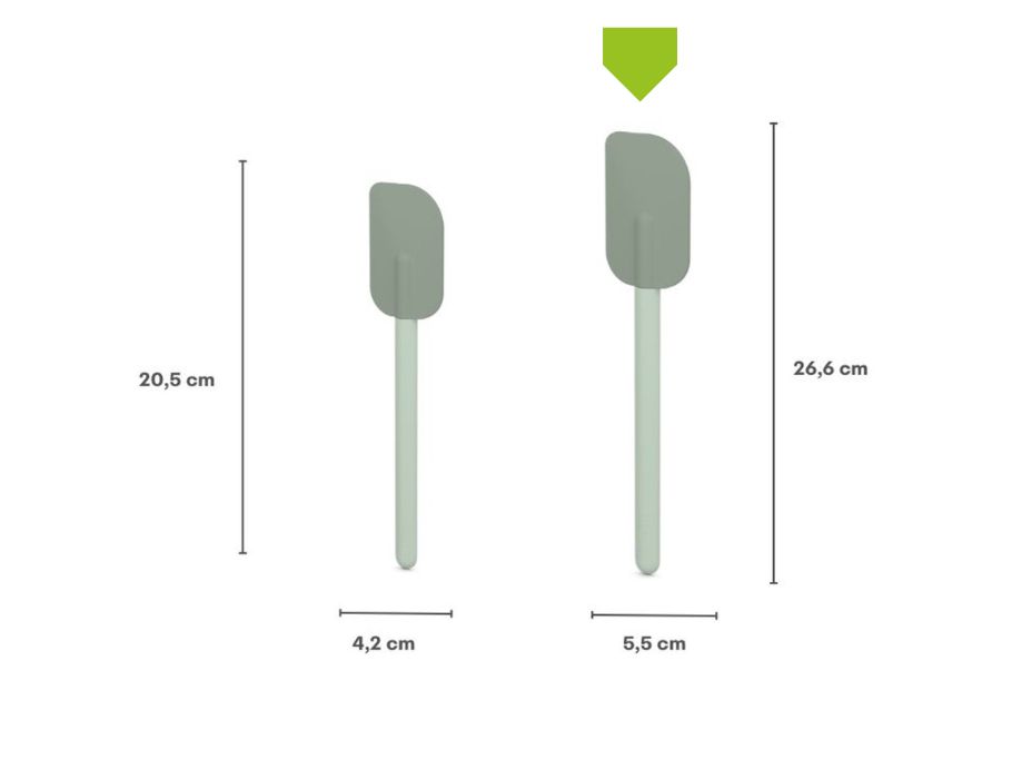 MEPAL SPATEL GROOTTE