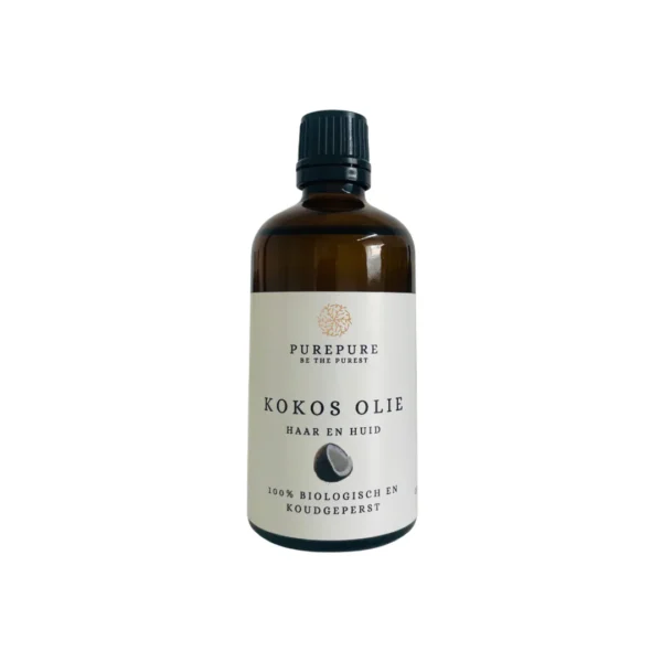 PUREPURE Kokosolie Bio Koudgeperst is een 100% pure, biologische olie die rijk is aan verzadigde vetzuren en antioxidanten. Het hydrateert intensief, verzorgt de huid en helpt droge of geïrriteerde plekken te verzachten.