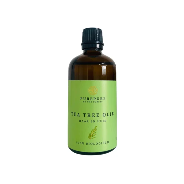 PUREPURE Tea Tree Olie Bio 100ml is een 100% pure, biologische olie die bekend staat om zijn zuiverende en verzorgende eigenschappen. Het ondersteunt een gezonde huid, helpt bij onzuiverheden en bevordert het natuurlijk herstel van de huid.