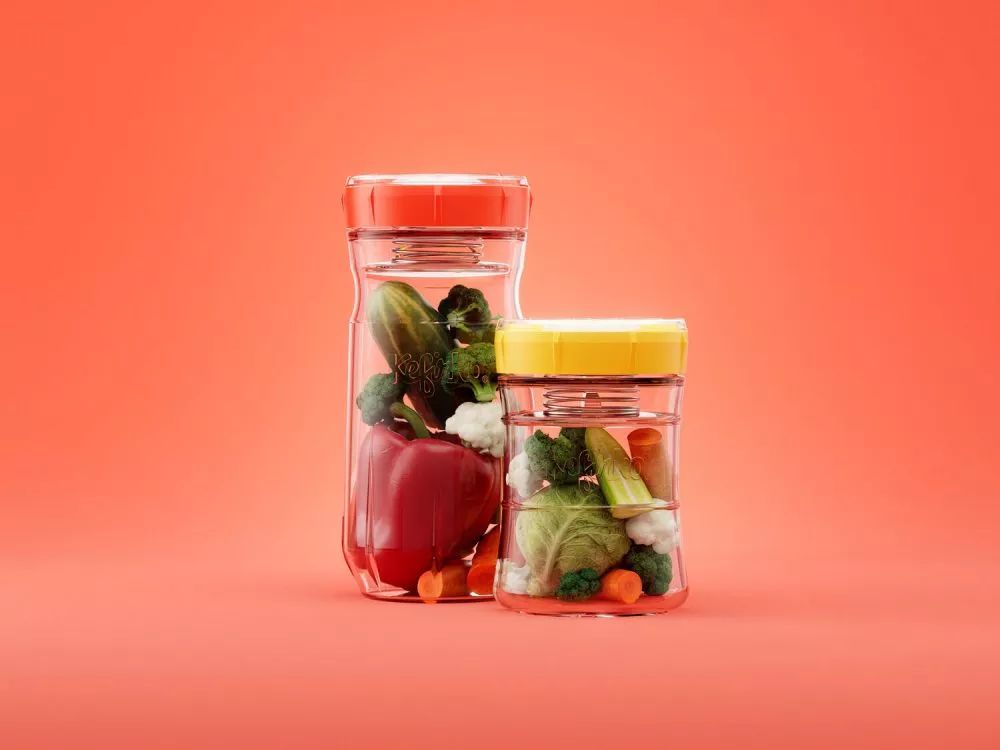 Met de Kefirko Veggie Fermenter 900ml maak je eenvoudig je eigen gefermenteerde groenten thuis. Van zuurkool tot kimchi, deze fermenter biedt voldoende ruimte en optimale omstandigheden voor een succesvolle fermentatie. Het slimme deksel en de duurzame materialen zorgen voor een probleemloze bereiding, zodat je gezond en smaakvol eten kunt creëren.