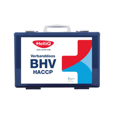 De HeltiQ Verbanddoos Bedrijf BHV Modulair HACCP is een professionele EHBO-oplossing voor bedrijven waar hygiëne, veiligheid en overzicht cruciaal zijn. Deze modulaire verbanddoos is speciaal ontwikkeld voor gebruik binnen HACCP-omgevingen zoals horeca, voedingsindustrie en productiebedrijven. Dankzij de overzichtelijke indeling en uitbreidbare modules ben je altijd voorbereid op bedrijfsongevallen en BHV-situaties.