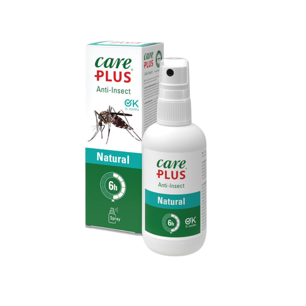 Care Plus Citriodiol Anti Insect Spray Natural 100ml is een effectieve, op natuurlijke basis gemaakte insectenspray die muggen, teken en andere bijtende insecten op afstand houdt. Deze spray bevat Citriodiol® – een afgeleide van de olie uit de Eucalyptus citriodora – en biedt langdurige bescherming zonder synthetische chemicaliën. Perfect voor buitenavonturen, reizen en dagelijks gebruik als je de natuur in gaat.