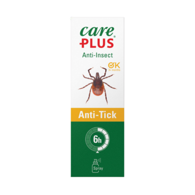 Care Plus Anti-Insect Tekenspray 60 ml biedt krachtige en betrouwbare bescherming tegen teken en andere stekende insecten. Deze spray is speciaal ontwikkeld om het risico op tekenbeten te verkleinen en is geschikt voor gebruik tijdens wandelingen, kamperen, tuinieren en andere buitenactiviteiten. De formule werkt langdurig en is praktisch in gebruik dankzij de fijne verstuiving.