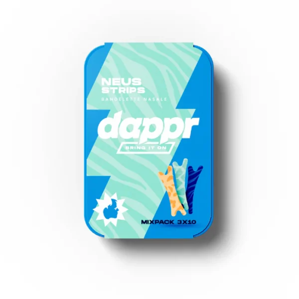 Adem vrij en ongehinderd met de DAPPR Neusstrips Savanne – Wild Noses Welcome. Deze neusstrips zijn ontworpen om je neusgangen op een natuurlijke manier te openen, zodat je gemakkelijker kunt ademen tijdens het slapen, sporten of bij een verstopte neus.