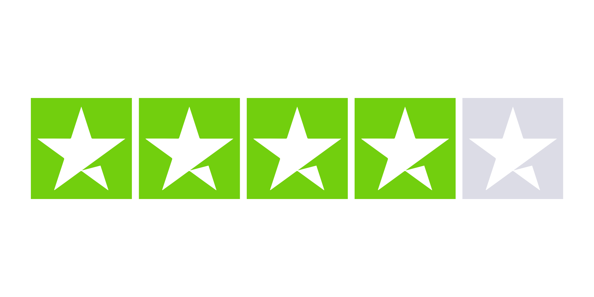 Trustpilot sterren