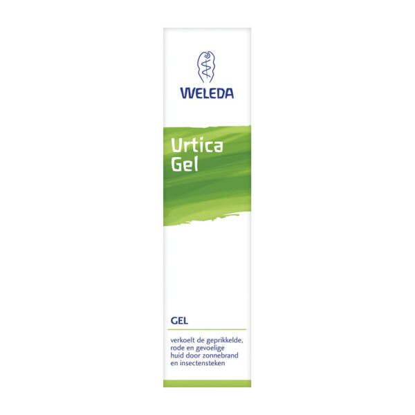 De Weleda Urtica Gel 25 gr is een verkoelende en verzachtende gel die speciaal is ontwikkeld voor de gevoelige huid na bijvoorbeeld insectenbeten, contact met brandnetels of een prikkelend huidgevoel. Met extract van Urtica (brandnetel) ondersteunt deze gel het natuurlijke herstel van de huid en helpt zij roodheid en een branderig gevoel te verminderen. De lichte geltextuur trekt snel in en voelt direct verfrissend aan.